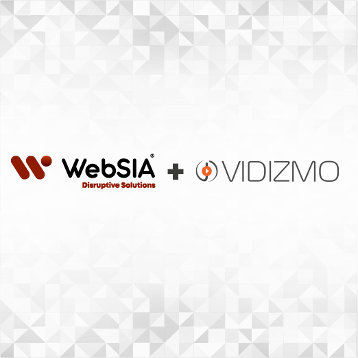 Parceria WebSIA e VIDIZMO