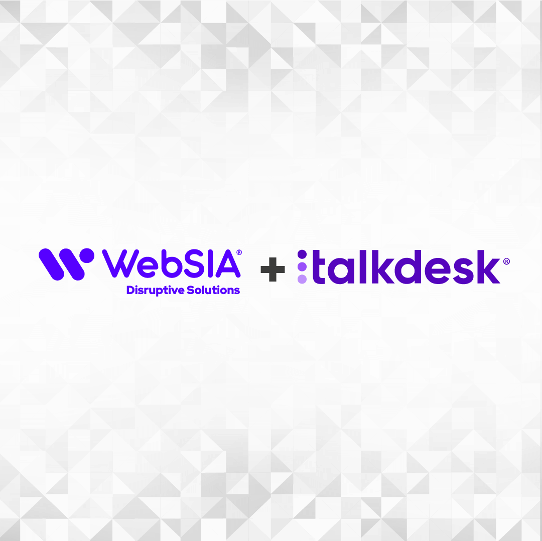 Parceria WebSIA Talkdesk quadrado