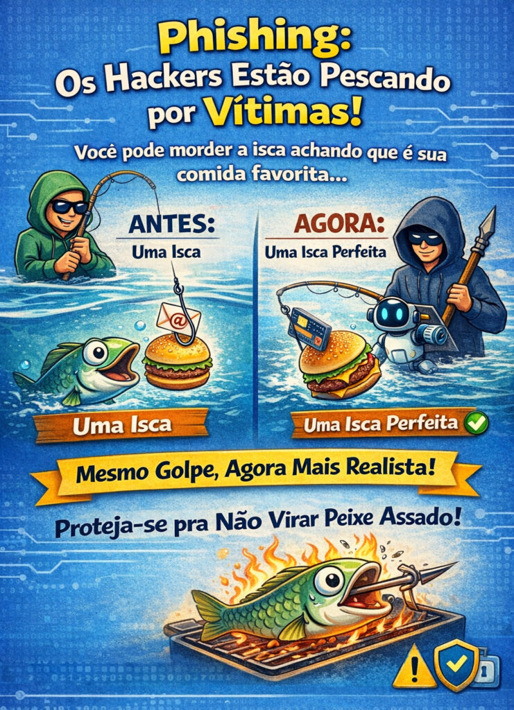 Phishing lidera os ataques no Brasil. Sua empresa está preparada?